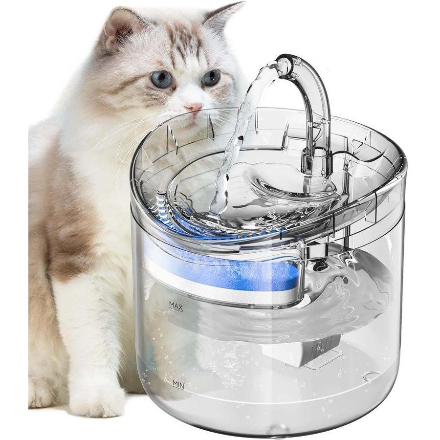 99186794823710 Automatic Pet Water Fountain with Filter – Quiet Cat & Dog Drinking Water Dispenser - Image 1