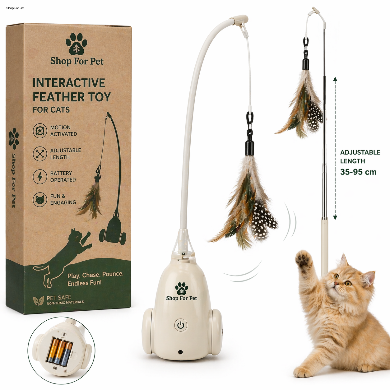 single_product_image_with_brand Interactive Feather Cat Toy with Motion Activation and Adjustable Rod - Image 1